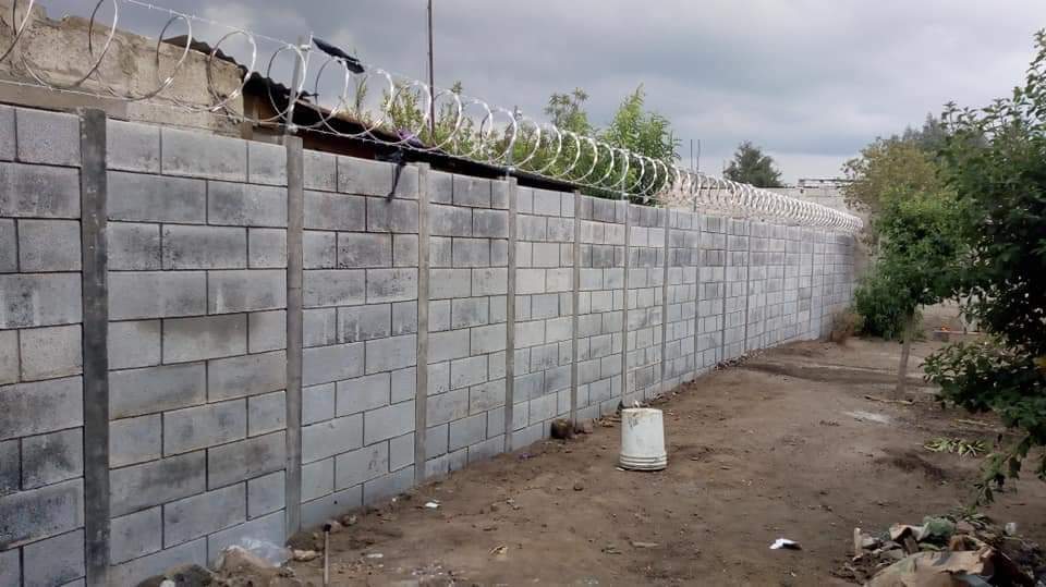 Muro tipo blocon - Vista 1